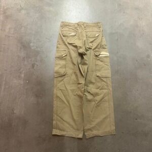 Vintage gap beige men's cargo pants baggy skater utility wide leg 30